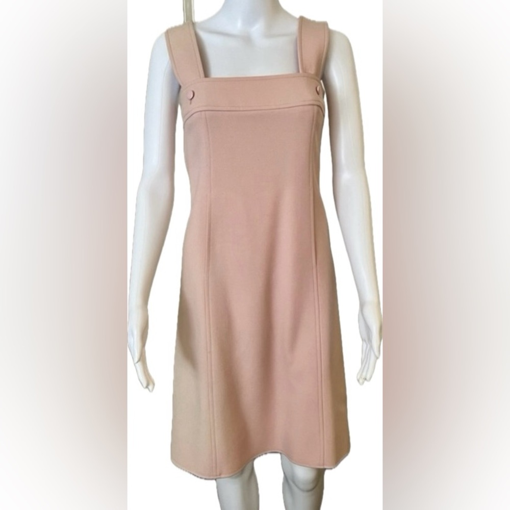 COURREGES Vintage MOD Pink Space-Age Dress Sz OO (XS) Hyperbole collection